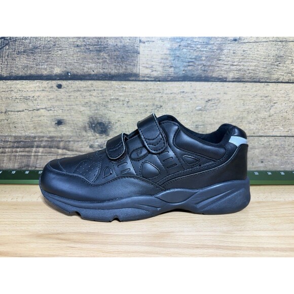 Propet Men’s Stability Walker Black Sneakers Athletic Shoes M2035 Size 9.5 5e XX - Picture 2 of 10